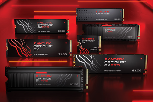 画像ギャラリー No.003のサムネイル画像 / SSDの老舗「Sandisk」がシリーズを一新！　ゲーマー向けSSD「Optimus GX PRO 8100」はアップグレードに最適だ