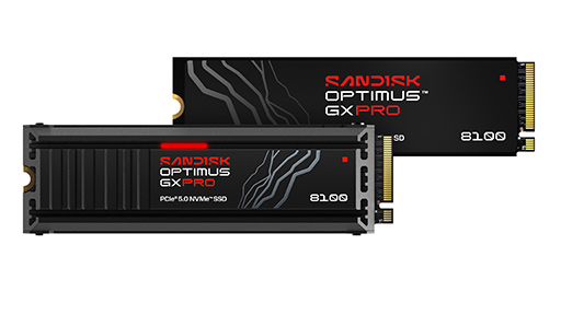 画像ギャラリー No.005のサムネイル画像 / SSDの老舗「Sandisk」がシリーズを一新！　ゲーマー向けSSD「Optimus GX PRO 8100」はアップグレードに最適だ