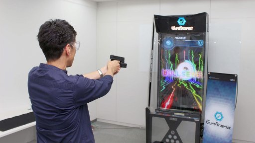 画像ギャラリー No.028のサムネイル画像 / ナツメアタリが開発を手がける新感覚ガンシューティング「GunArena」,プレイレポート&開発者インタビュー。エアソフトガンを軸に,新しい“大人の遊び”を目指す