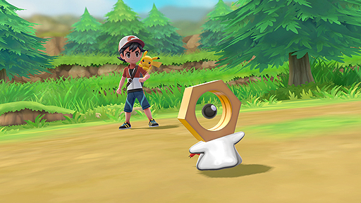 画像ギャラリー No.003のサムネイル画像 / 「ポケモンGO」に現れた謎のポケモンは「メルタン」。「ポケットモンスター Let's GO! ピカチュウ・イーブイ」の新情報として明らかに