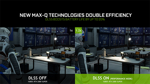 画像ギャラリー No.009のサムネイル画像 / NVIDIA，ノートPC向け「GeForce RTX 2080 SUPER，2070 SUPER」を発表。薄型軽量ノートPC向け技術「Max-Q」の新版も登場