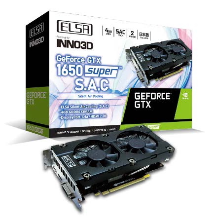 画像ギャラリー No.001のサムネイル画像 / ELSA，GDDR6メモリ採用のGTX 1650 SUPER搭載カードを発売