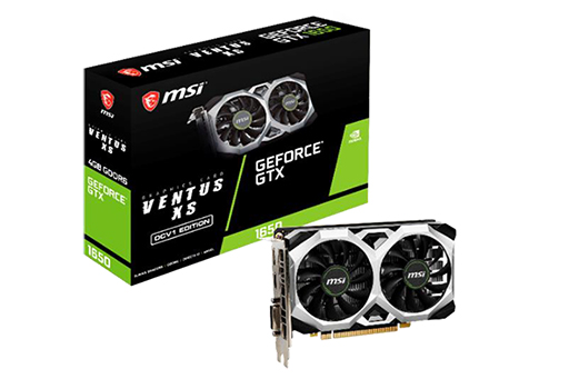 画像ギャラリー No.001のサムネイル画像 / MSI，2連ファン搭載でカード長約180mmの短尺版GTX 1650カードを発売