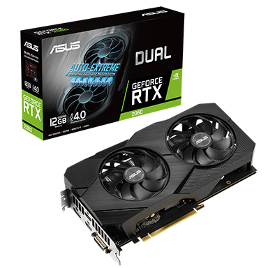 画像ギャラリー No.001のサムネイル画像 / ASUS，グラフィックスメモリ12GB版RTX 2060搭載カードを発売
