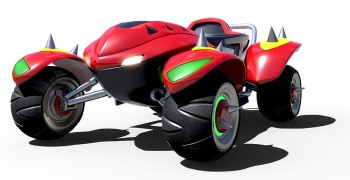 画像ギャラリー No.021のサムネイル画像 / 「チームソニックレーシング」,参加レーサー15名のレースタイプとカーカスタマイズの情報が公開。氷山コース「Frozen Junkyard」が登場