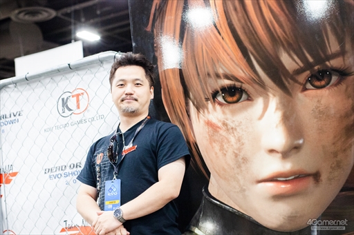 画像ギャラリー No.008のサムネイル画像 / 「DEAD OR ALIVE 6」プロデューサー兼ディレクター,新堀洋平氏にEVO2018会場でインタビュー。現在の開発状況は「20%前後」