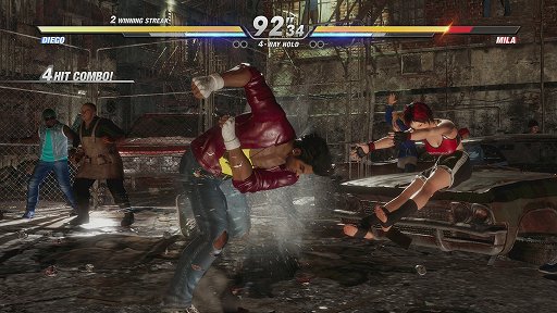 画像ギャラリー No.003のサムネイル画像 / 「DEAD OR ALIVE 6」のプレイレポートをお届け。対戦格闘ゲームとしての完成度を高めつつ,初心者も入りやすい内容に