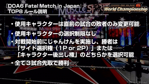 画像ギャラリー No.005のサムネイル画像 / 「DEAD OR ALIVE 6 Fatal Match in Japan」フォトレポート。オンラインで研鑽を積んだニューヒーロー,シマズ選手が優勝を飾る