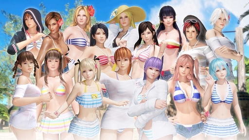 画像ギャラリー No.001のサムネイル画像 / 「DOA6」,「【復刻】ラブリーサマーコスチューム」が配信開始。PS Plus会員限定でプレチケ2枚セットが無料配布