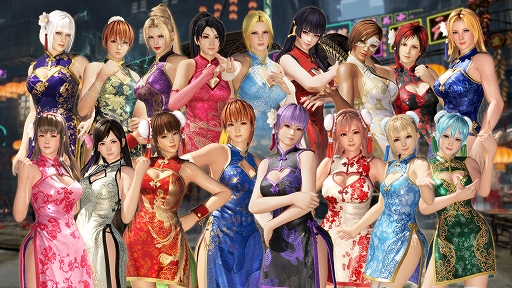画像ギャラリー No.001のサムネイル画像 / 「DOA6」,キャラの技追加やバランス調整などを含む大規模アップデートを実施。DLC「【復刻】セクシーチャイナドレス」も配信