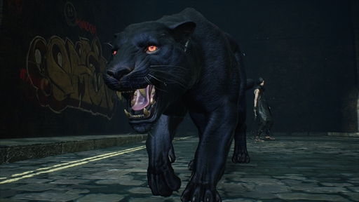 画像ギャラリー No.005のサムネイル画像 / 「デビル メイ クライ 5」最新ビルドプレイレポート。第3の男“V(ブイ)”は3体の魔獣を使役してクールに戦う,厨二系ニューヒーロー