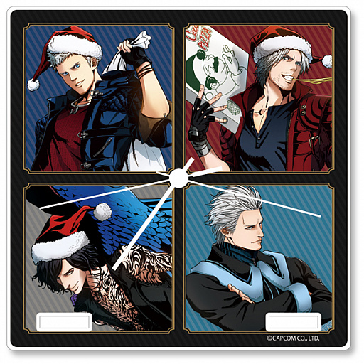 画像ギャラリー No.002のサムネイル画像 / 「デビル メイ クライ 5」,クリスマス限定ビジュアルを使用したグッズがカプコンストアと“カプとれ”に登場