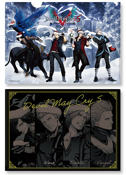 画像ギャラリー No.004のサムネイル画像 / 「デビル メイ クライ 5」,クリスマス限定ビジュアルを使用したグッズがカプコンストアと“カプとれ”に登場
