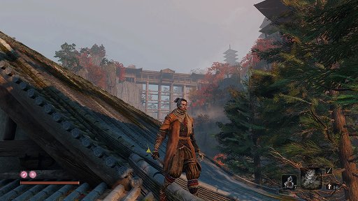 画像ギャラリー No.007のサムネイル画像 / 「SEKIRO: SHADOWS DIE TWICE」レビュー。刃と刃が激しくぶつかり合う,緊張感と達成感の溢れる戦闘システムが最高だ