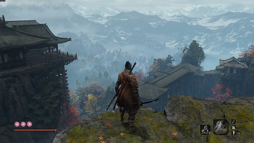 画像ギャラリー No.032のサムネイル画像 / 「SEKIRO: SHADOWS DIE TWICE」レビュー。刃と刃が激しくぶつかり合う,緊張感と達成感の溢れる戦闘システムが最高だ
