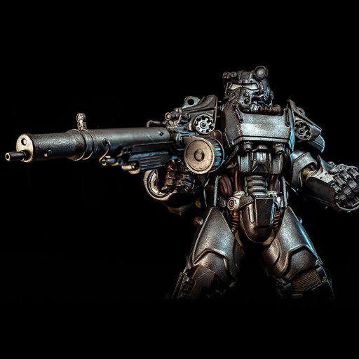 画像ギャラリー No.007のサムネイル画像 / 「Fallout」シリーズのパワーアーマー「T-60」,塗装済み可動フィギュアの復刻版を12月に発売。可動ポイントは35か所以上