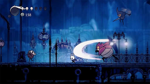画像ギャラリー No.002のサムネイル画像 / 「Hollow Knight(ホロウナイト)」のいっせいトライアルが本日スタート。滅びゆくムシたちの王国を探検する2DアクションADV