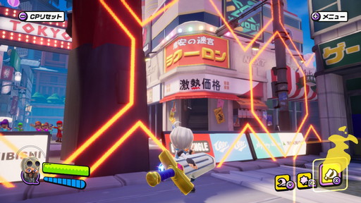 画像ギャラリー No.034のサムネイル画像 / 「ニンジャラ」シーズン2で登場した，滑走が爽快な新ガムウェポン「ボード」タイプや作り込みの細かな温泉街シノビシティなどの新要素を解説