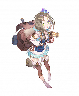 画像ギャラリー No.007のサムネイル画像 / 「ネルケと伝説の錬金術士 〜新たな大地のアトリエ〜」,パッケージイラストと「トトリ」や「ロロナ」などのプロフィール情報が公開