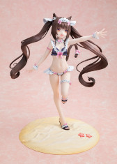 画像ギャラリー No.003のサムネイル画像 / 「ネコぱら」,ショコラとバニラのメイド水着ver.フィギュアが登場。予約受付開始