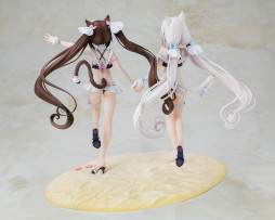 画像ギャラリー No.017のサムネイル画像 / 「ネコぱら」,ショコラとバニラのメイド水着ver.フィギュアが登場。予約受付開始