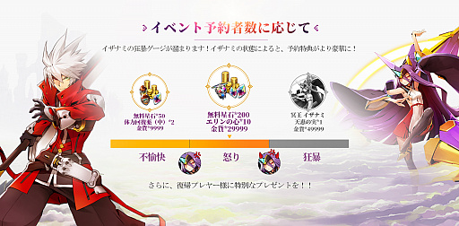 画像ギャラリー No.002のサムネイル画像 / 「サファイア・スフィア」，「BLAZBLUE CENTRALFICTION」とのコラボイベント予約キャンペーンが開催