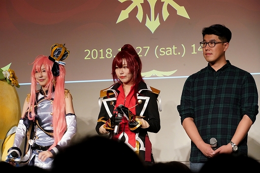 画像ギャラリー No.010のサムネイル画像 / 「グランドチェイス　-次元の追跡者-」のオフラインイベント「レッドナイツ発足式」をレポート。ロードマップやコラボ情報も明らかに