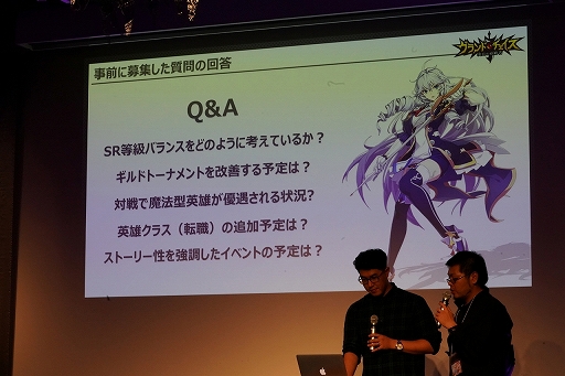 画像ギャラリー No.014のサムネイル画像 / 「グランドチェイス　-次元の追跡者-」のオフラインイベント「レッドナイツ発足式」をレポート。ロードマップやコラボ情報も明らかに