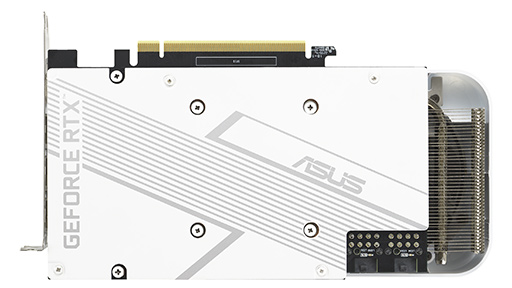 画像ギャラリー No.002のサムネイル画像 / ASUS,ホワイトカラーの8GB版RTX 3060カードと,5系統出力装備のRTX 3070 Tiカードを発売