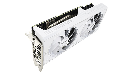 画像ギャラリー No.004のサムネイル画像 / ASUS,ホワイトカラーの8GB版RTX 3060カードと,5系統出力装備のRTX 3070 Tiカードを発売