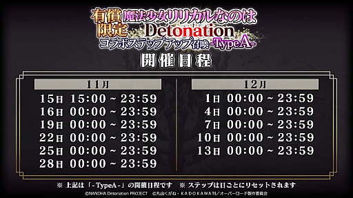 画像ギャラリー No.005のサムネイル画像 / 「MASS FOR THE DEAD」,劇場版“魔法少女リリカルなのは Detonation”とのコラボ開催