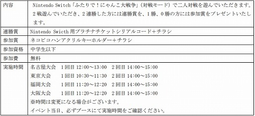 画像ギャラリー No.010のサムネイル画像 / 「ふたりで！にゃんこ大戦争」が“次世代ワールドホビ―フェア”に出展。対戦モードの先行体験やステージイベントを実施