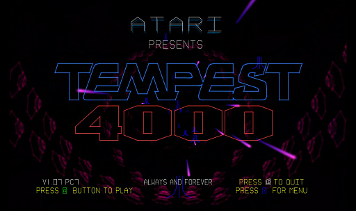 画像ギャラリー No.012のサムネイル画像 / レトロンバーガーOrder 40：嵐の季節だから「Tempest 4000」でぐるぐるする。Atari「Tempest」から37年を経てのシリーズ第4作だよ編
