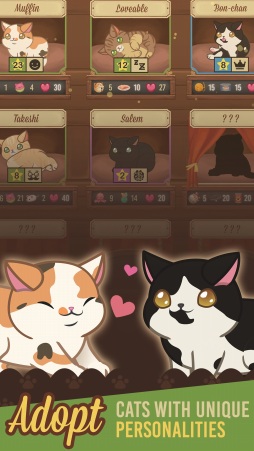 画像ギャラリー No.001のサムネイル画像 / ペットショップ経営シミュレーション「猫カフェ Furistas」,7月26日に配信開始