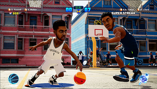 画像ギャラリー No.006のサムネイル画像 / 300人以上の選手が登場する「NBA 2K プレイグラウンド2」のダウンロード販売が10月16日にスタート。最新トレイラーが公開