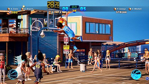 画像ギャラリー No.007のサムネイル画像 / 300人以上の選手が登場する「NBA 2K プレイグラウンド2」のダウンロード販売が10月16日にスタート。最新トレイラーが公開