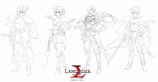 画像ギャラリー No.001のサムネイル画像 / 「ラングリッサー モバイル」,メインキャラクター設定・原画の一部が公開に。開発担当者の陸贇氏のインタビューも