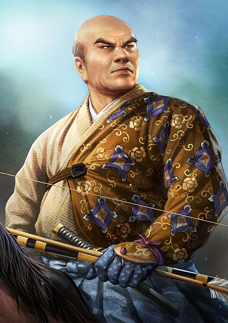画像ギャラリー No.001のサムネイル画像 / “マイナー武将”はどうやって描く? 「信長の野望・大志 with PK」の新規武将イラストを担当イラストレーターのコメントとともに紹介