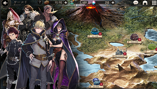画像ギャラリー No.002のサムネイル画像 / 「ゴエティアクロス」，ニコニコアプリ版が2019年秋に登場予定