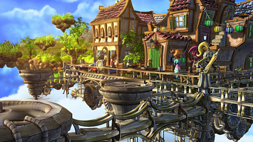 画像ギャラリー No.003のサムネイル画像 / 日本一ソフトウェア，ドイツ生まれのファンタジーRPG「Rainbow Skies」を本日リリース