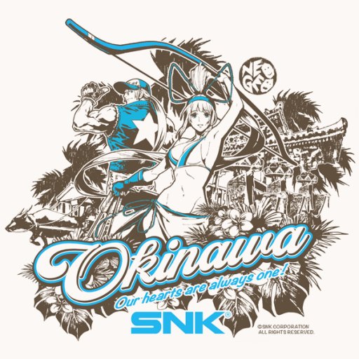 画像ギャラリー No.002のサムネイル画像 / SNK,沖縄首里城の再建支援に向け,テリー・ボガード&真鏡名ミナをあしらったチャリティーTシャツを販売