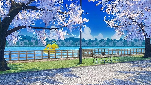 画像ギャラリー No.005のサムネイル画像 / 「LoveR」「LoveR Kiss」，もっとLoveRを盛り上げたい計画第2弾DLC「ストーリードレスチェンジ＆桜並木と春のコーデ」を2月14日に発売