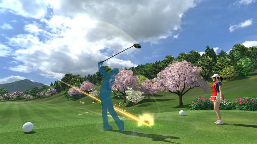画像ギャラリー No.006のサムネイル画像 / 「みんなのGOLF VR」のインプレッションをお届け。眼前に広がるゴルフ場で，コントローラをスイングするリアルなゴルフ体験が楽しめる