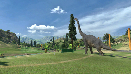 画像ギャラリー No.010のサムネイル画像 / 「みんなのGOLF VR」のインプレッションをお届け。眼前に広がるゴルフ場で，コントローラをスイングするリアルなゴルフ体験が楽しめる
