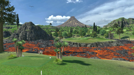 画像ギャラリー No.011のサムネイル画像 / 「みんなのGOLF VR」のインプレッションをお届け。眼前に広がるゴルフ場で，コントローラをスイングするリアルなゴルフ体験が楽しめる