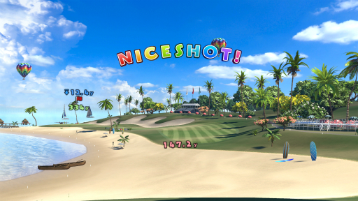 画像ギャラリー No.013のサムネイル画像 / 「みんなのGOLF VR」のインプレッションをお届け。眼前に広がるゴルフ場で，コントローラをスイングするリアルなゴルフ体験が楽しめる