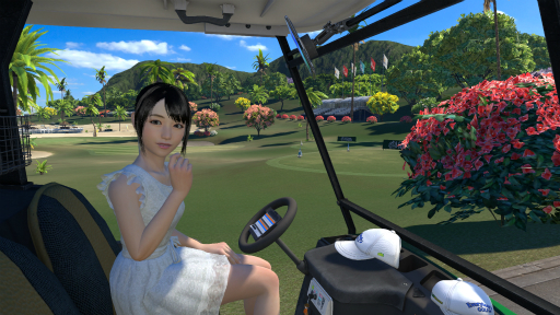画像ギャラリー No.036のサムネイル画像 / 「みんなのGOLF VR」のインプレッションをお届け。眼前に広がるゴルフ場で，コントローラをスイングするリアルなゴルフ体験が楽しめる