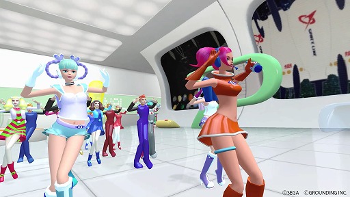 画像ギャラリー No.005のサムネイル画像 / ［TGS 2018］VRの完全新作として復活する「スペースチャンネル5 VR あらかた★ダンシングショー」プレイレポート。うららと一緒にレッツ・ダンス！