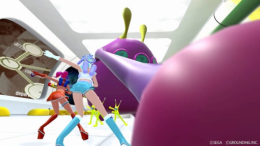 画像ギャラリー No.007のサムネイル画像 / ［TGS 2018］VRの完全新作として復活する「スペースチャンネル5 VR あらかた★ダンシングショー」プレイレポート。うららと一緒にレッツ・ダンス！