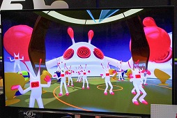 画像ギャラリー No.007のサムネイル画像 / ［TGS 2019］「スペースチャンネル5 VR あらかた★ダンシングショー」プレイレポート。先輩のうららとともに，宇宙人の襲来をリポートせよ！